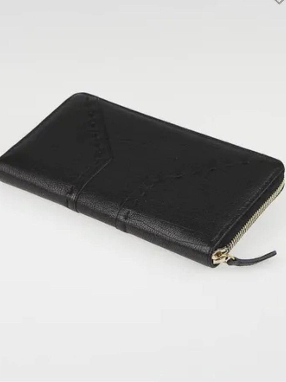 YSL vintage Classic Black Leather Wallet all inclusive EUC $1599 retail - Picture 11 of 14